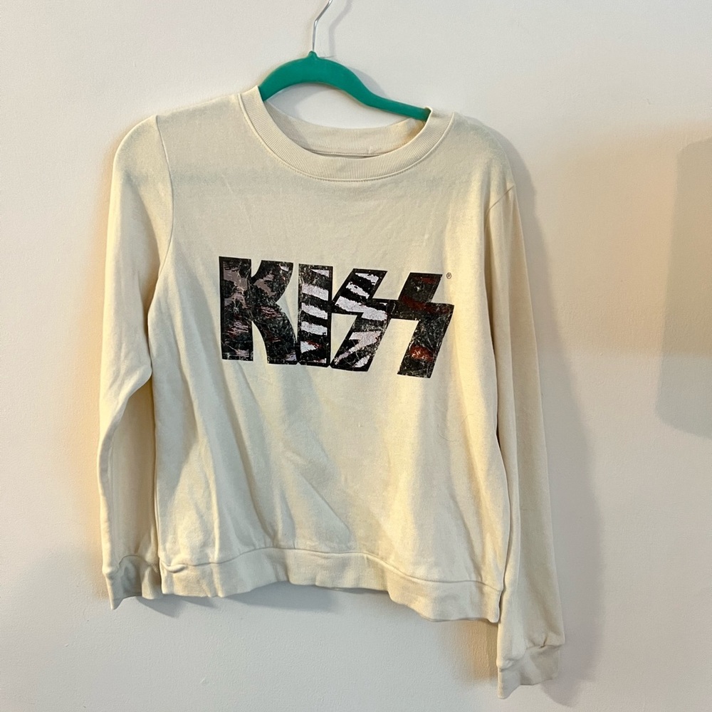 Urban Outfitters Kiss Crewneck